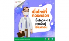 เมื่อไหร่ที่ควรตรวจเชื้อโควิด-19 สายพันธุ์โอไมครอน